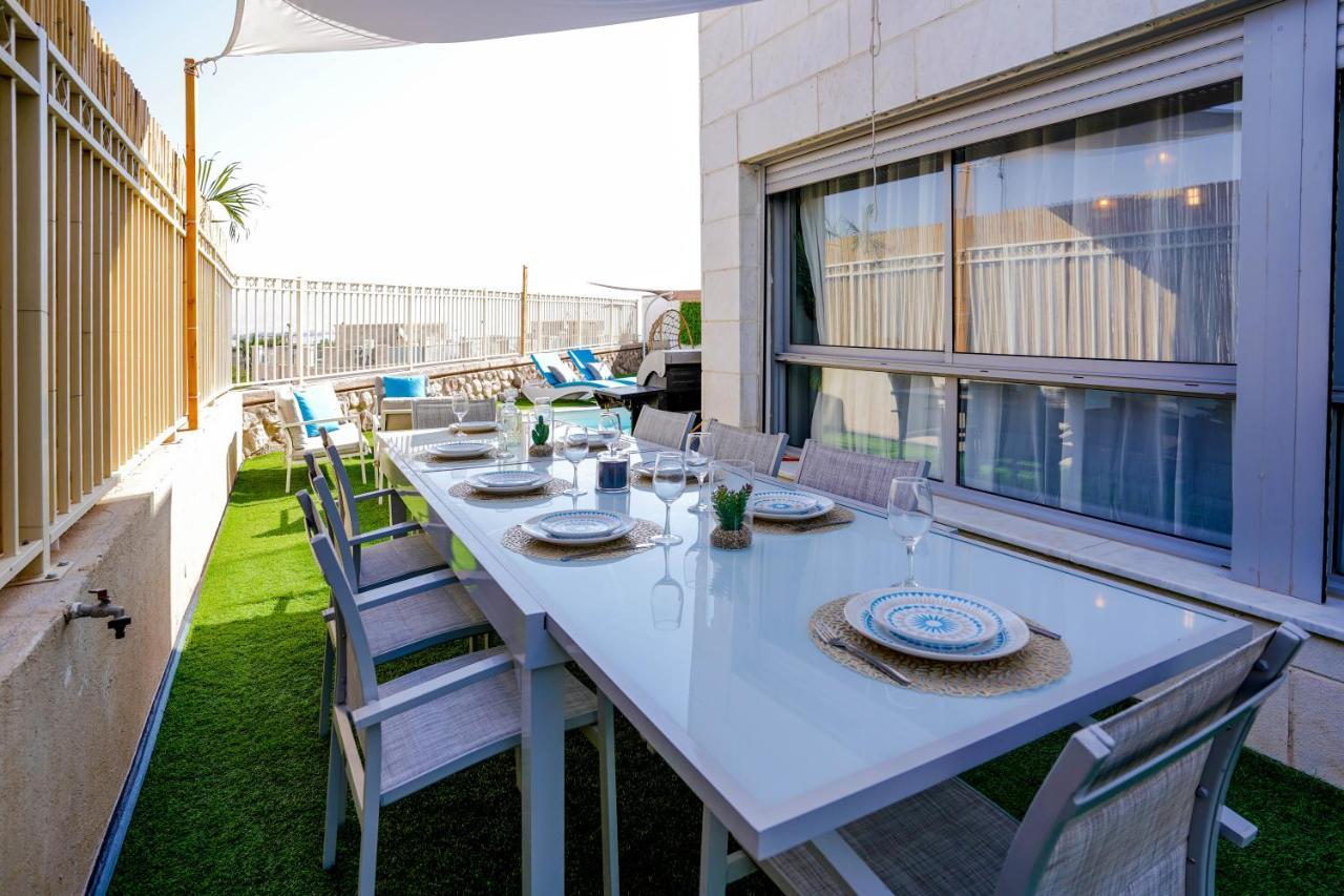 Yalarent Morning Star-Garden With Private Pool Apartment เอลัต ภายนอก รูปภาพ